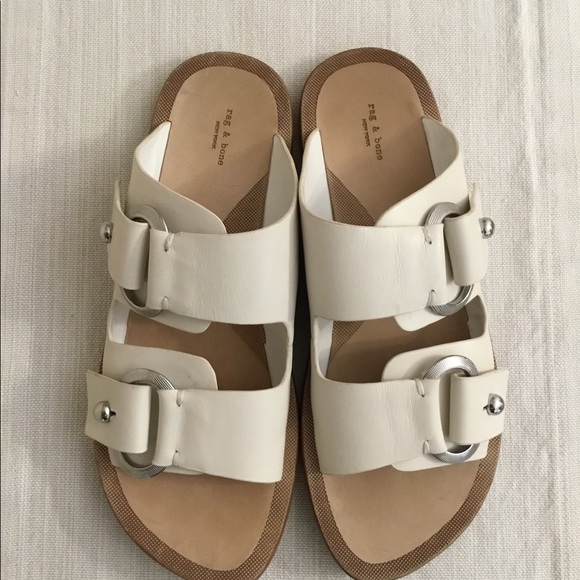 rag & bone Avost strappy slide Sandal Sz 39 - Picture 2 of 9